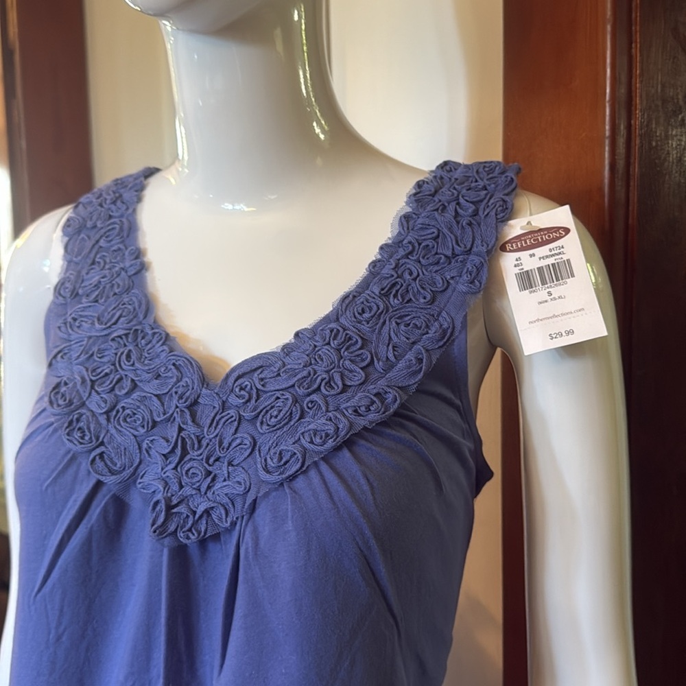 NWT northern reflections size small Purple Sleeveless Top